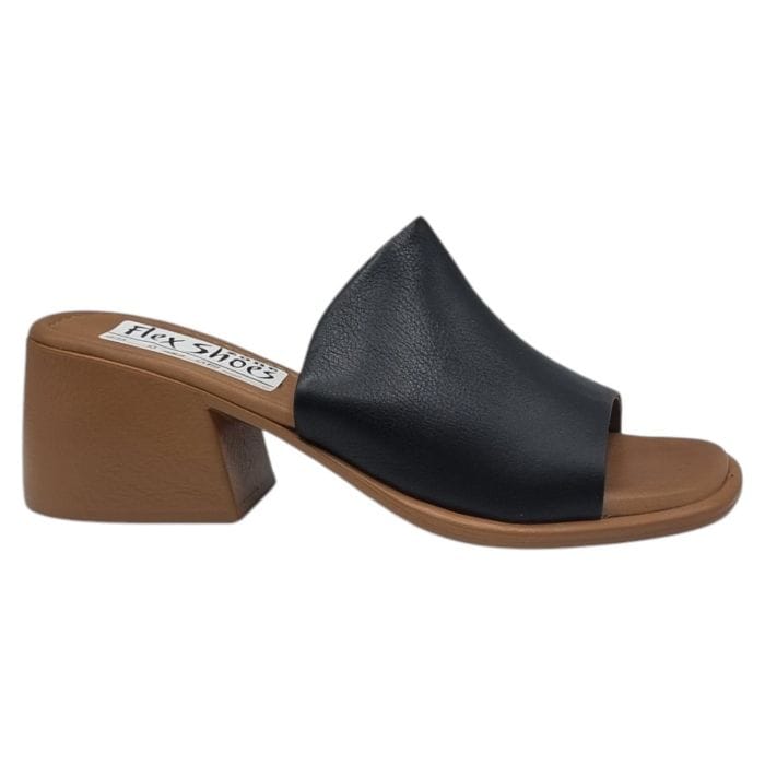 Sandale Damă Casual Confort Din Piele Naturală Neagră 13814