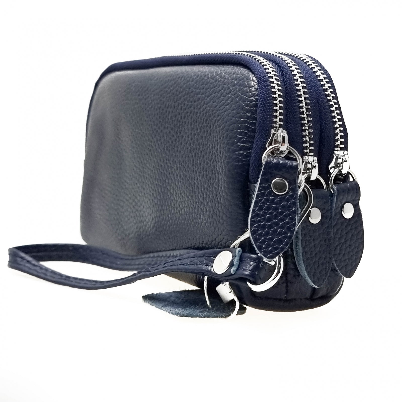 Portofel Damă Din Piele Naturală Blue 56505