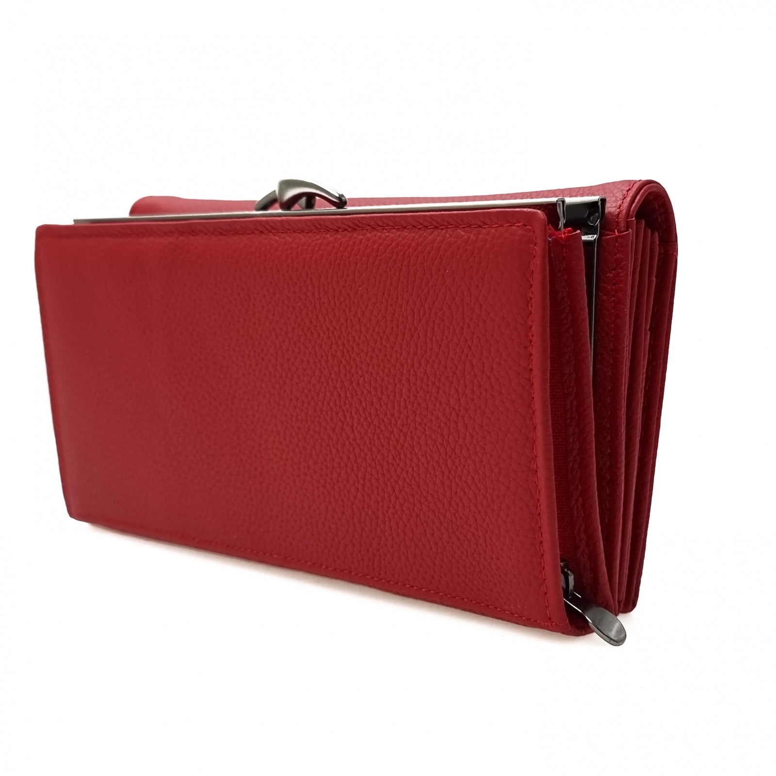 Portofel Damă Din Piele Naturală Bordo 56516