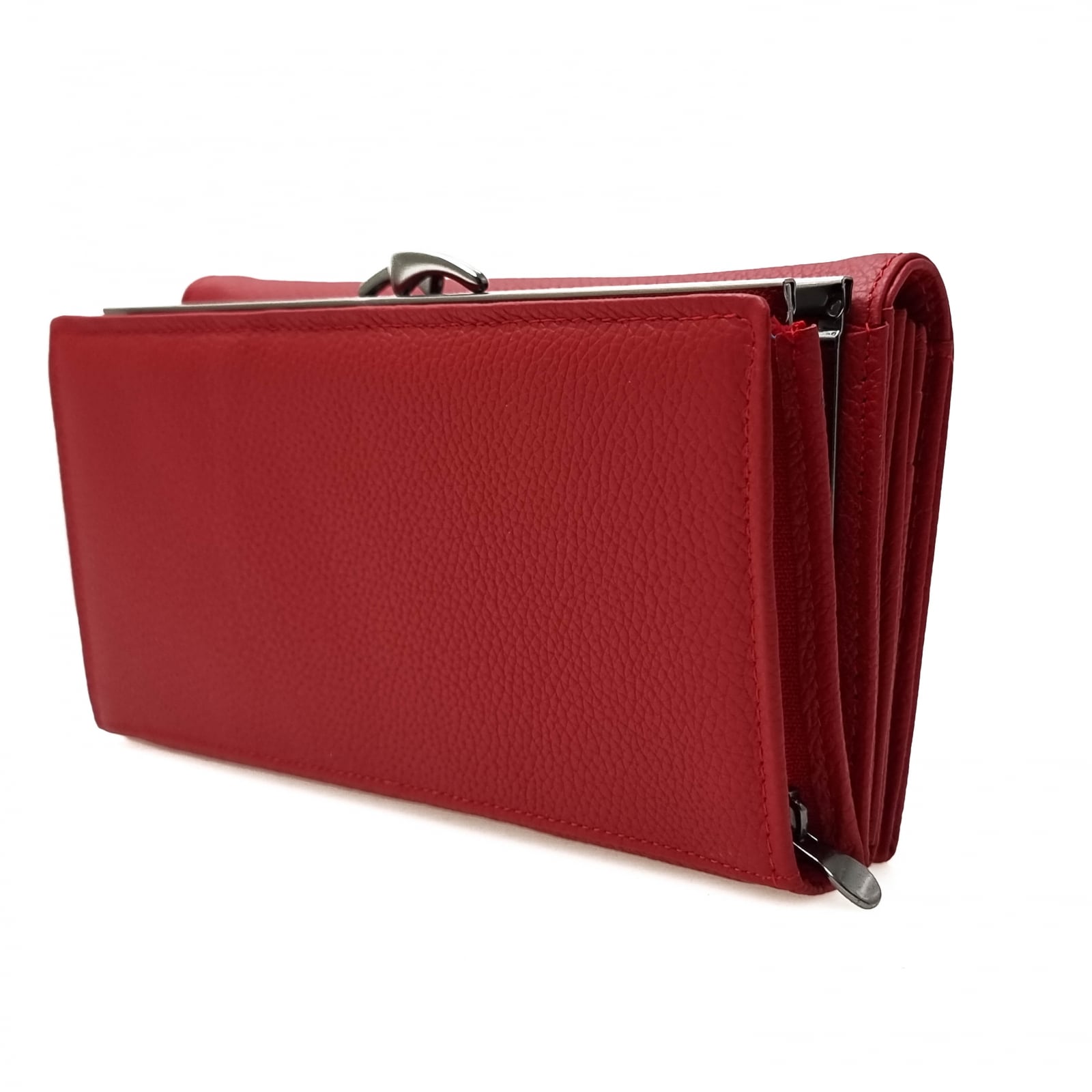 Portofel Damă Din Piele Naturală Bordo 56516
