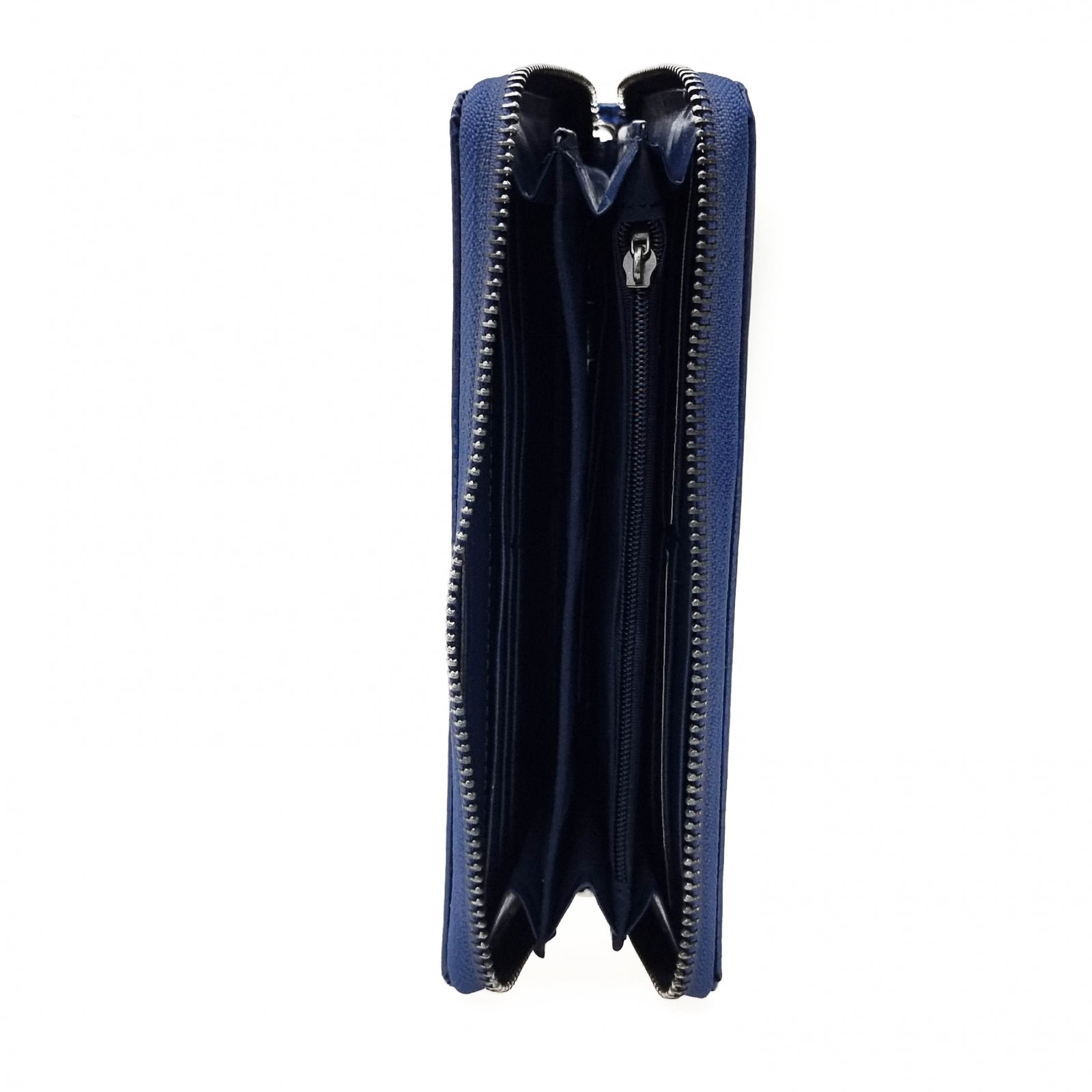 Portofel Damă Din Piele Naturală Blue 56522