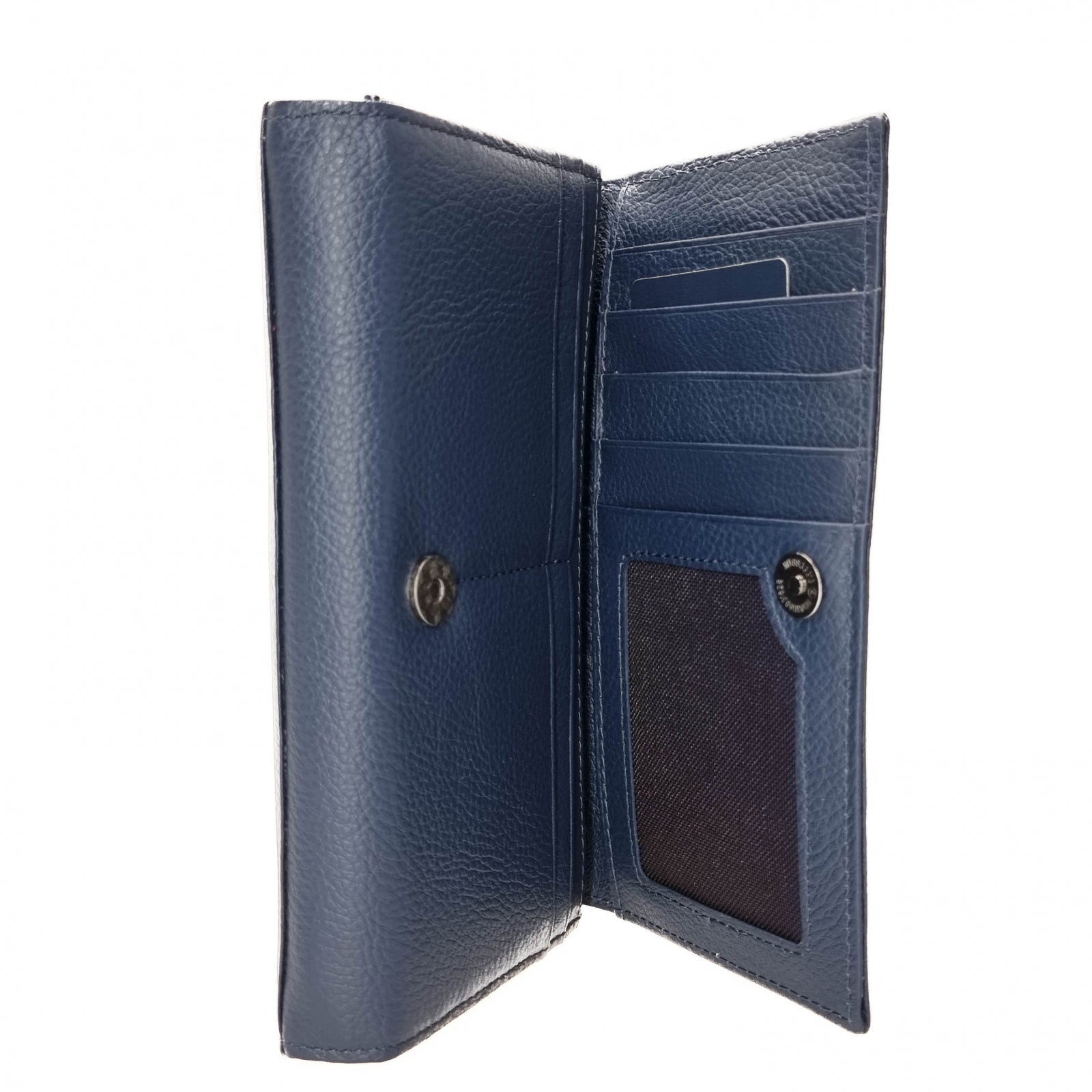 Portofel Damă Din Piele Naturală Blue 56524