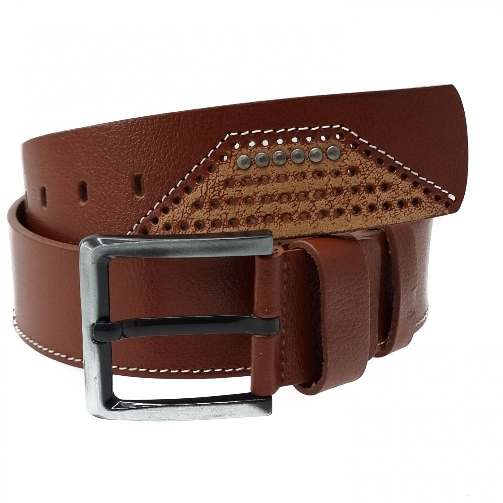 Curea Bărbați Din Piele Naturală Maro 5