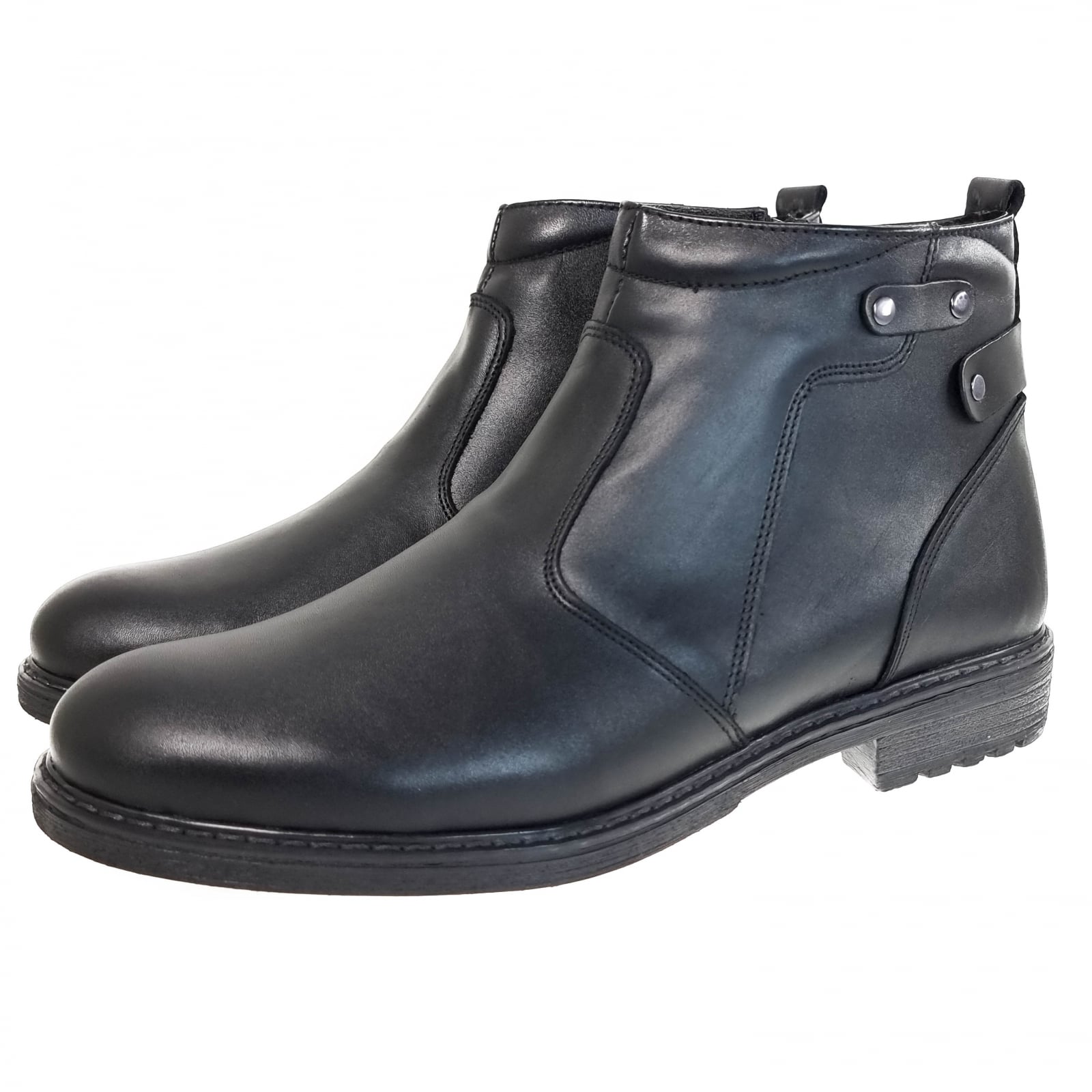 Ghete din piele naturala pentru Barbati NRGRU COD-1196