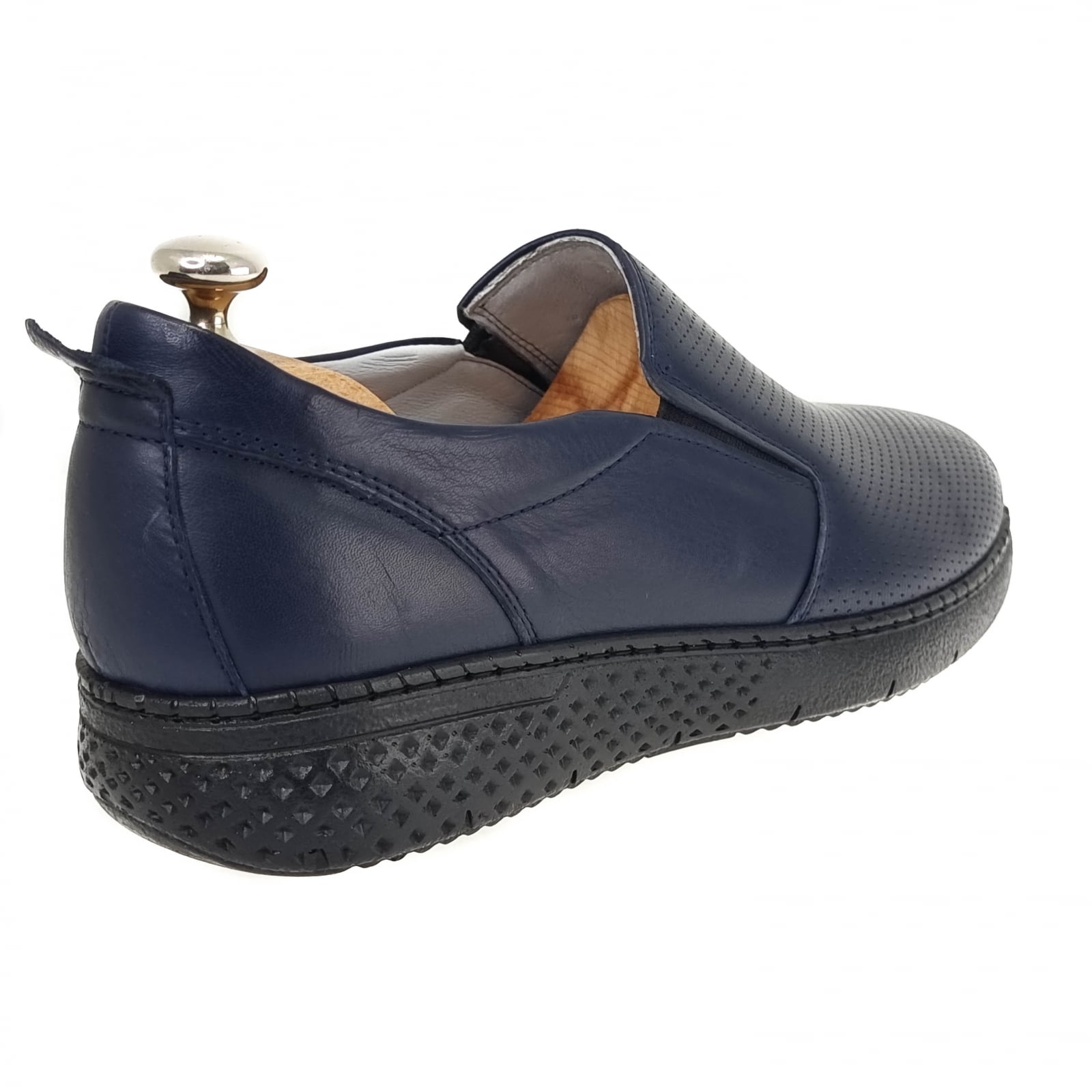 Pantofi Bărbați Casual Din Piele Naturală Blue 2534