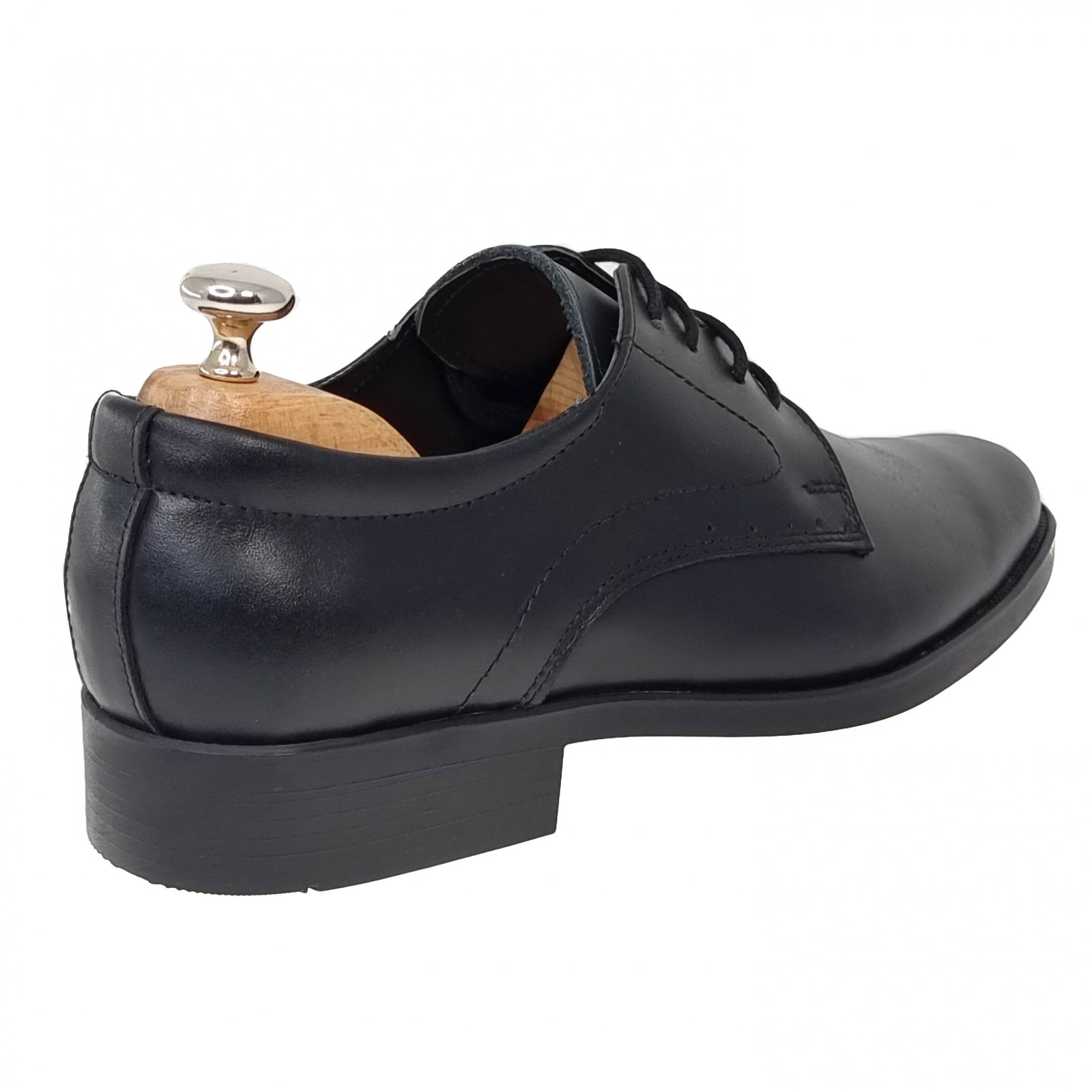 Pantofi Bărbați Eleganți Din Piele Naturală Neagră 519