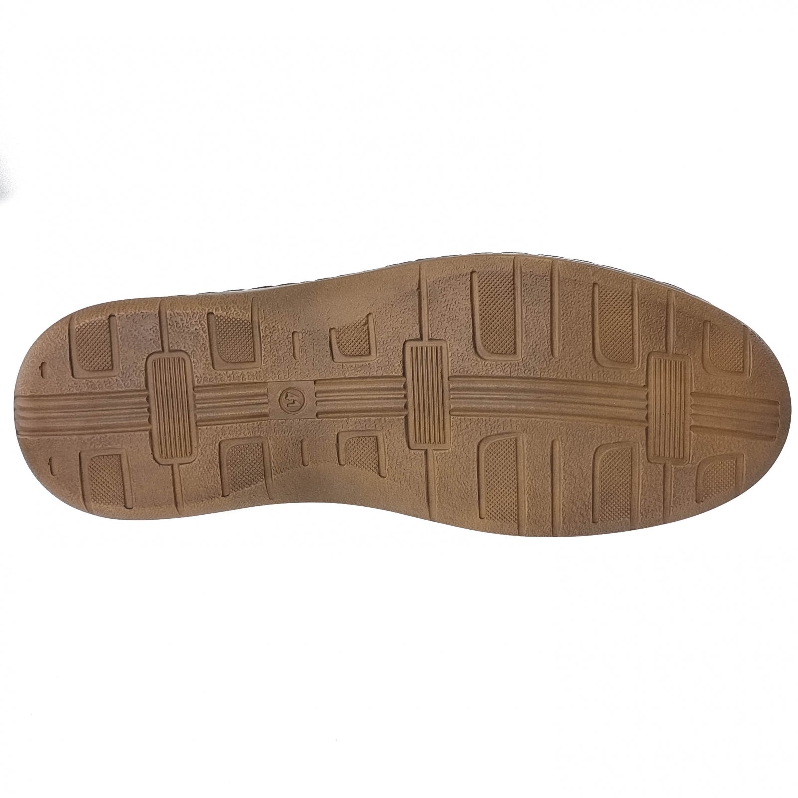 Pantofi Bărbați Din Piele Naturală Perforată Maro 6522