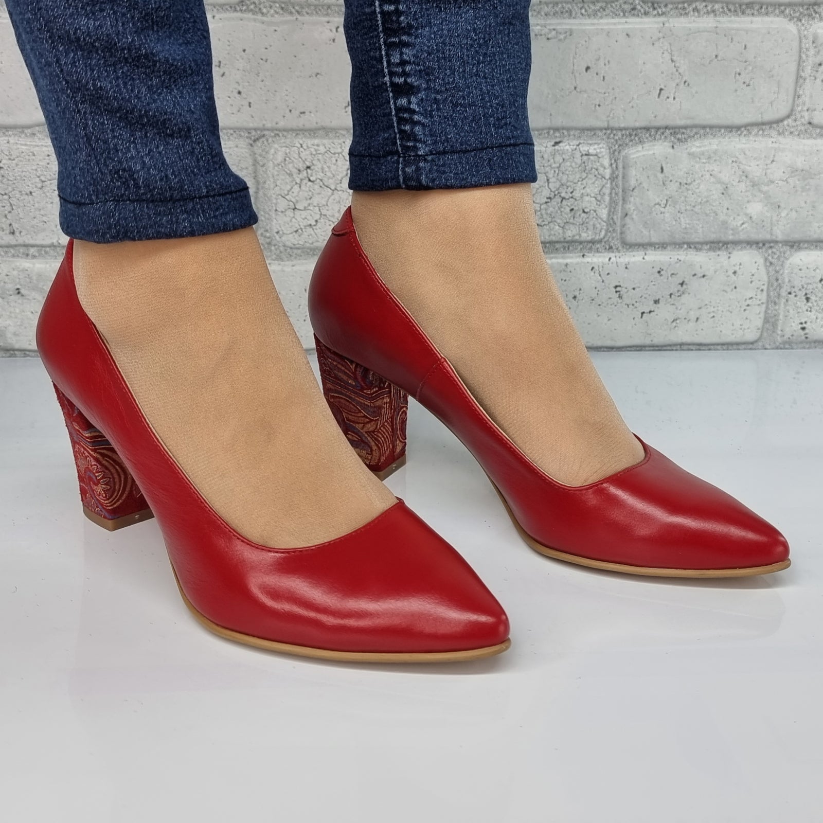 Pantofi Damă Eleganți Din Piele Naturală 20112