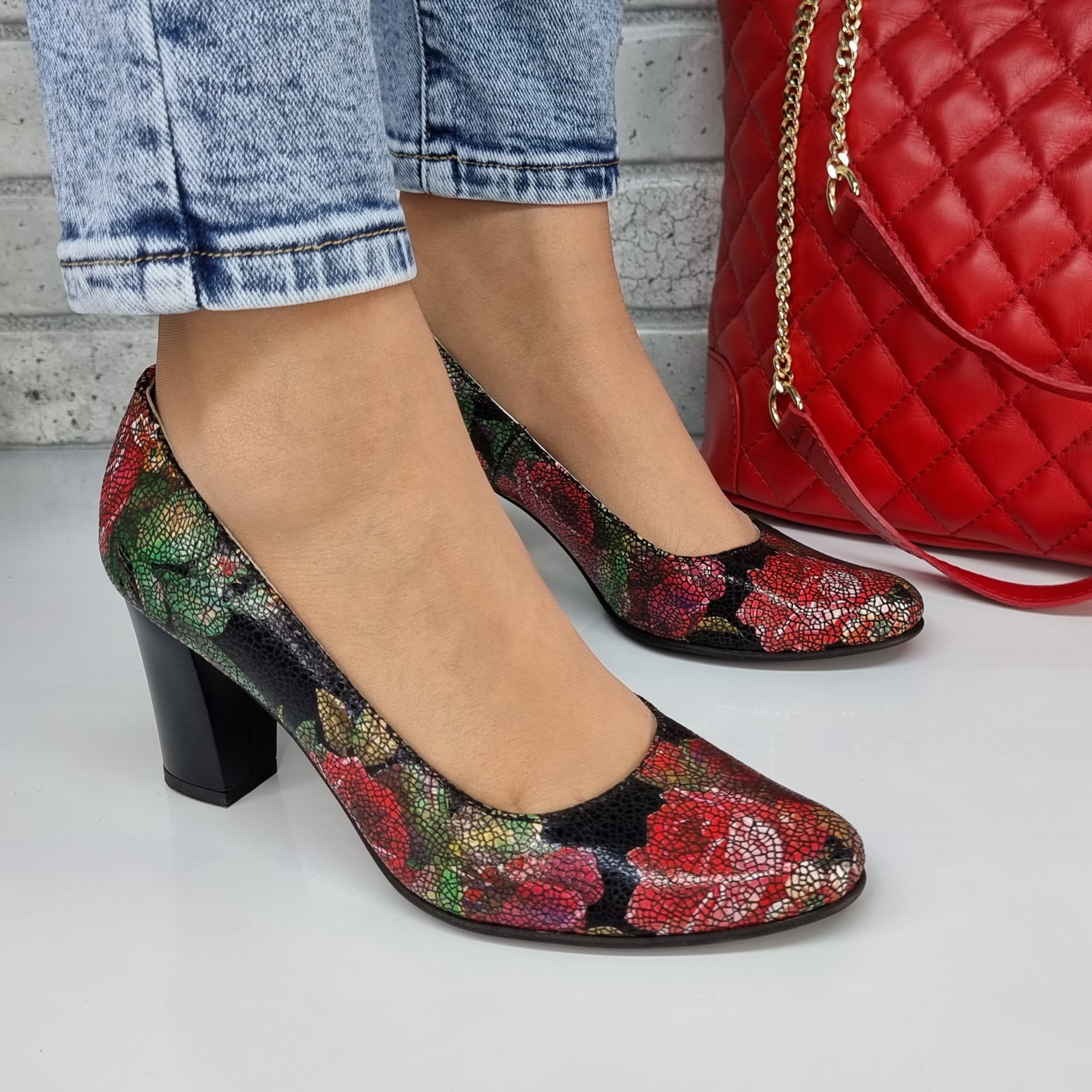 Pantofi Damă Eleganți Din Piele Naturală 20126
