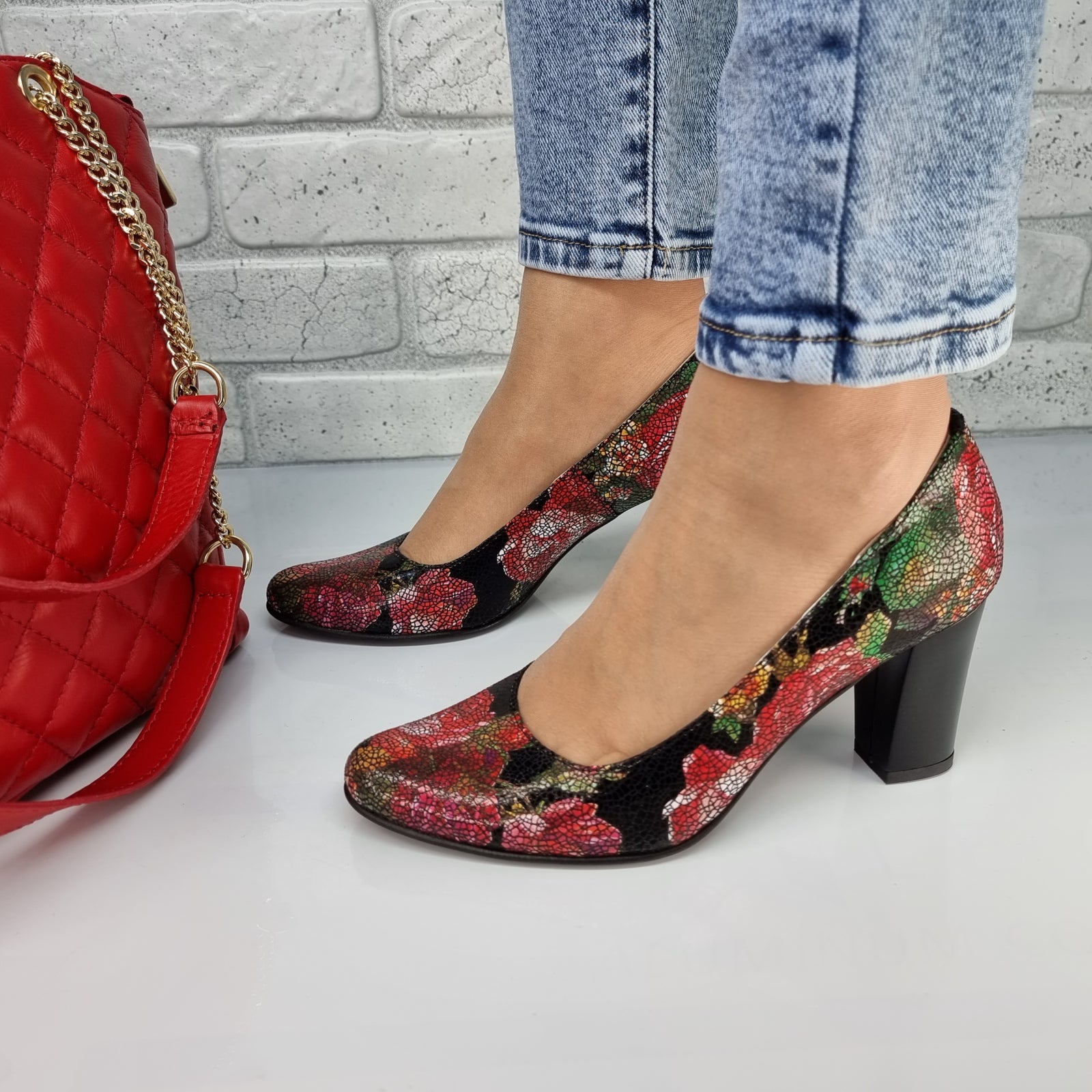 Pantofi Damă Eleganți Din Piele Naturală 20126
