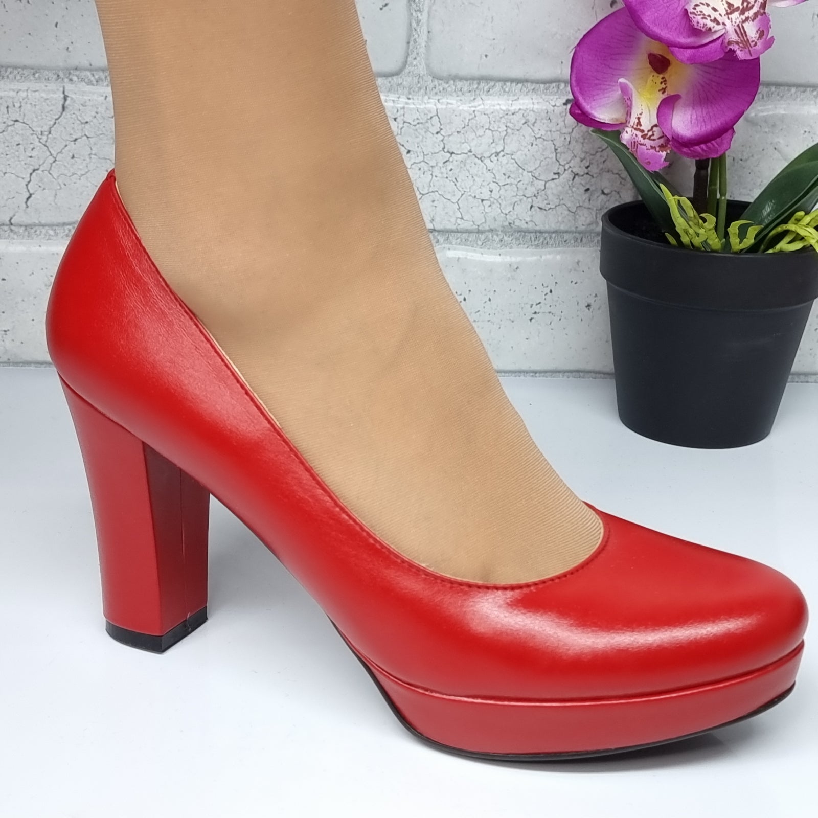 Pantofi Damă Eleganți Din Piele Naturală 20136