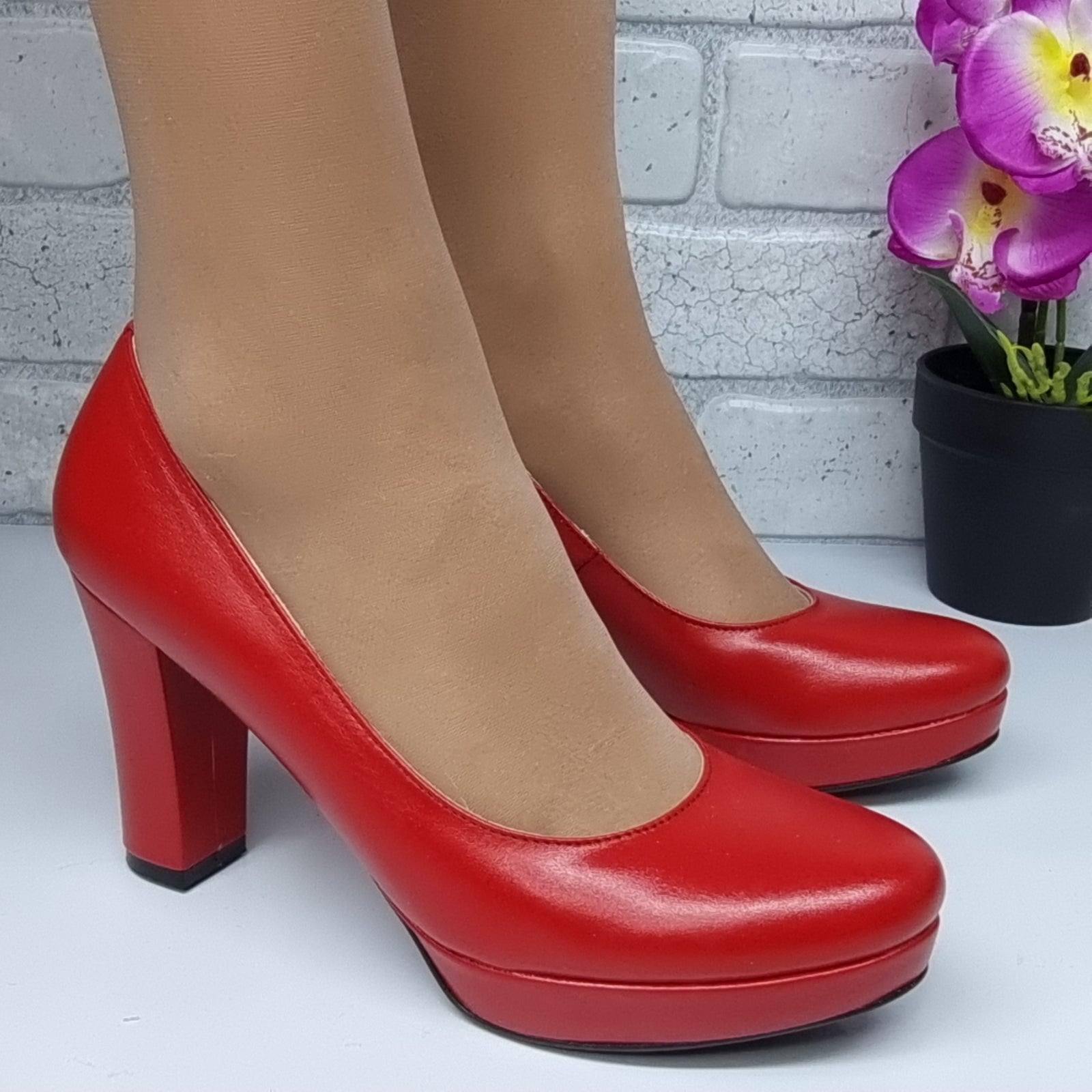 Pantofi Damă Eleganți Din Piele Naturală 20136