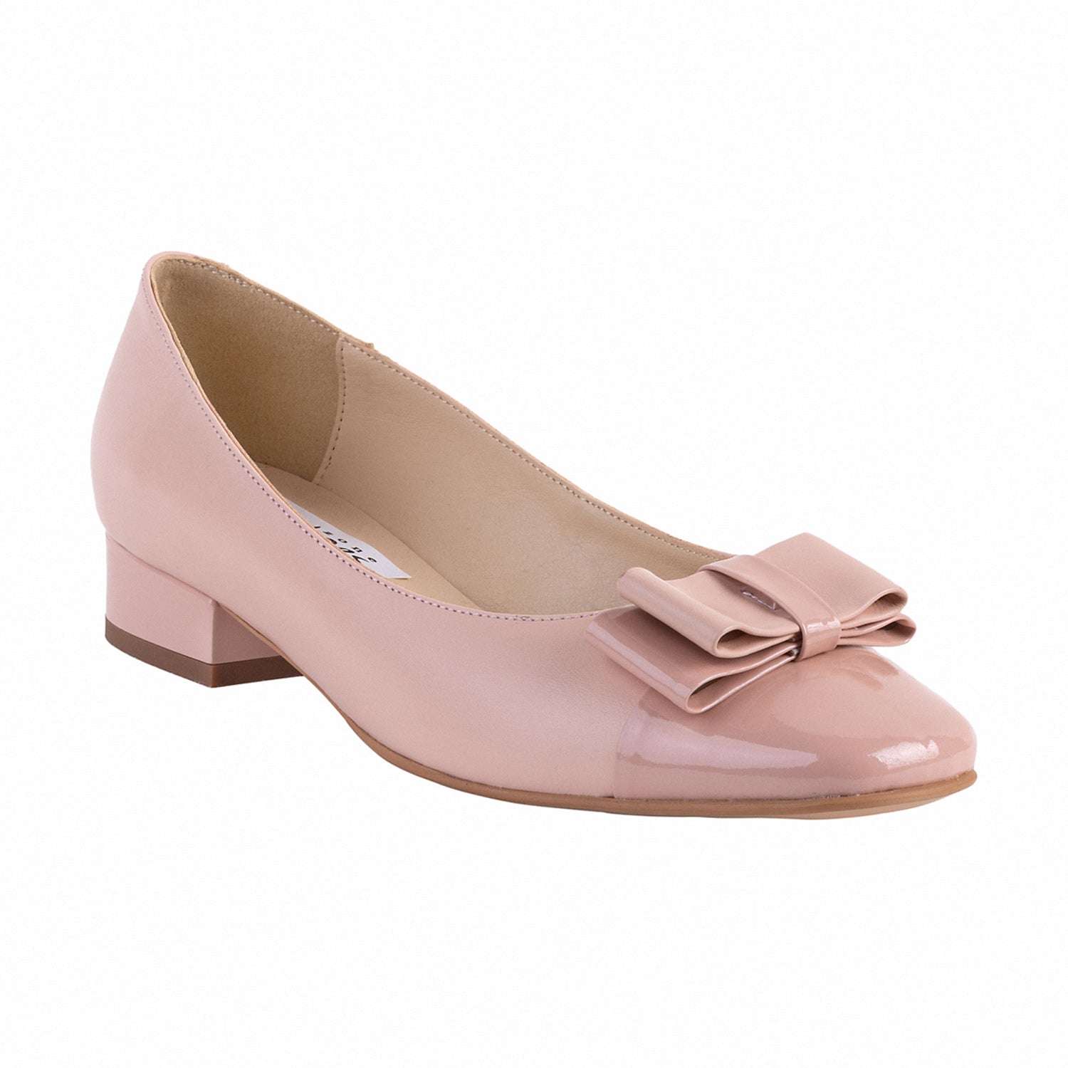 Pantofi Damă Eleganți Din Piele Naturală Nude 20103