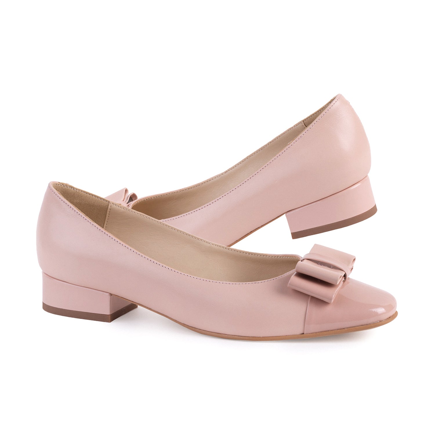 Pantofi Damă Eleganți Din Piele Naturală Nude 20103