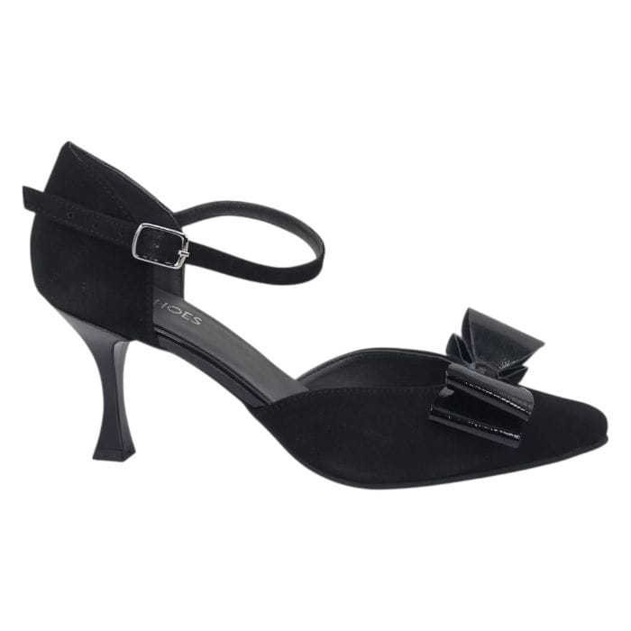 Pantofi Damă Eleganți Din Piele Naturală Neagră 20837