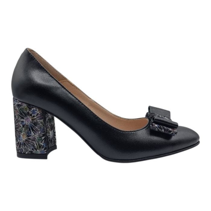Pantofi Damă Eleganți Din Piele Naturală Neagră 20852