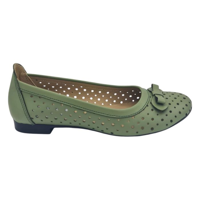 Balerini Damă Din Piele Naturală Kiwi 15204