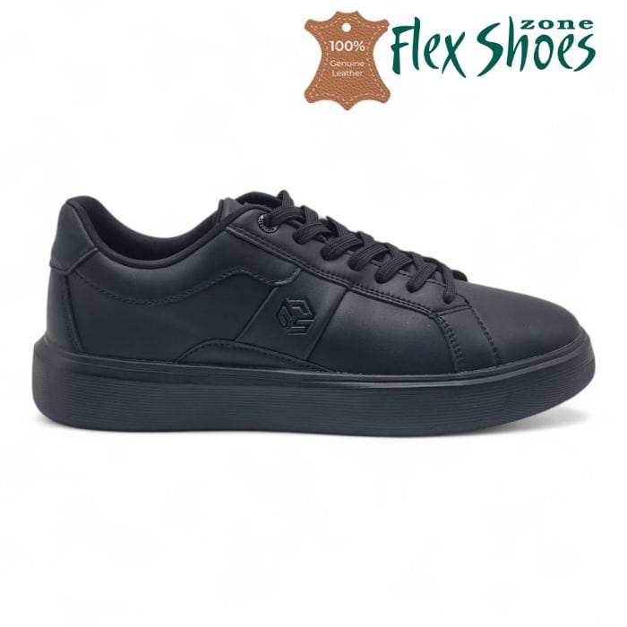 Pantofi Bărbați Sport Din Piele Naturală Alba 3572