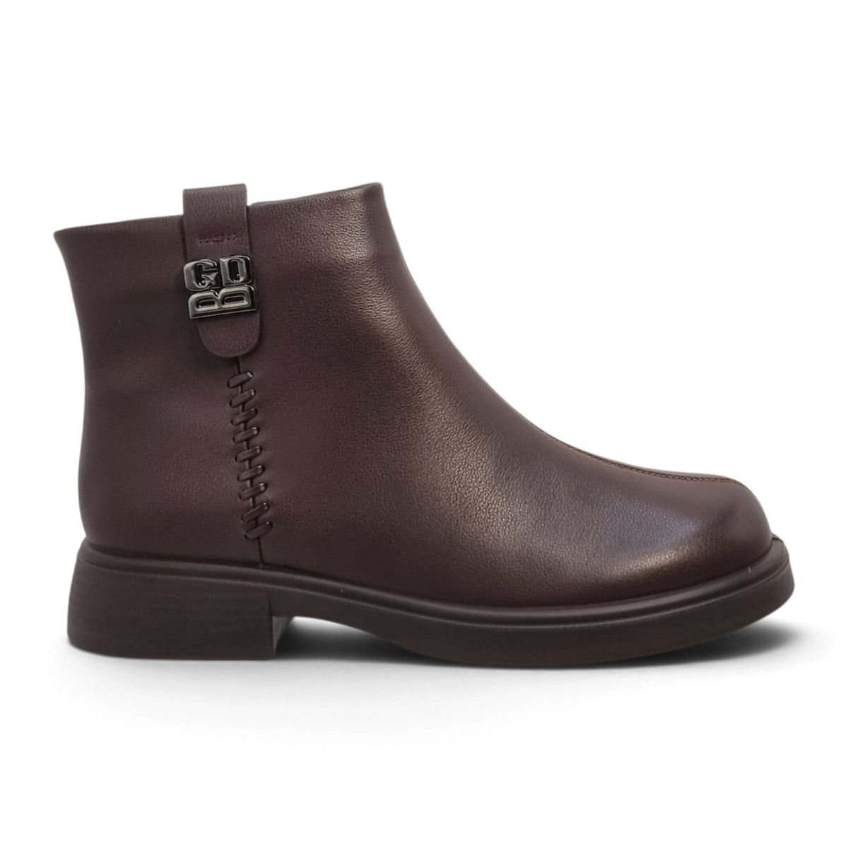 Ghete Damă Casual Din Piele Naturală Maro 30207