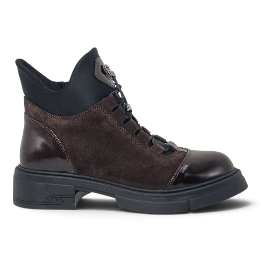 Ghete Damă Casual Din Piele Naturală Maro 30254