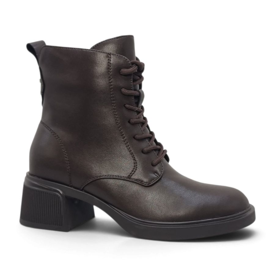 Ghete Damă Casual Din Piele Naturală Maro 30260