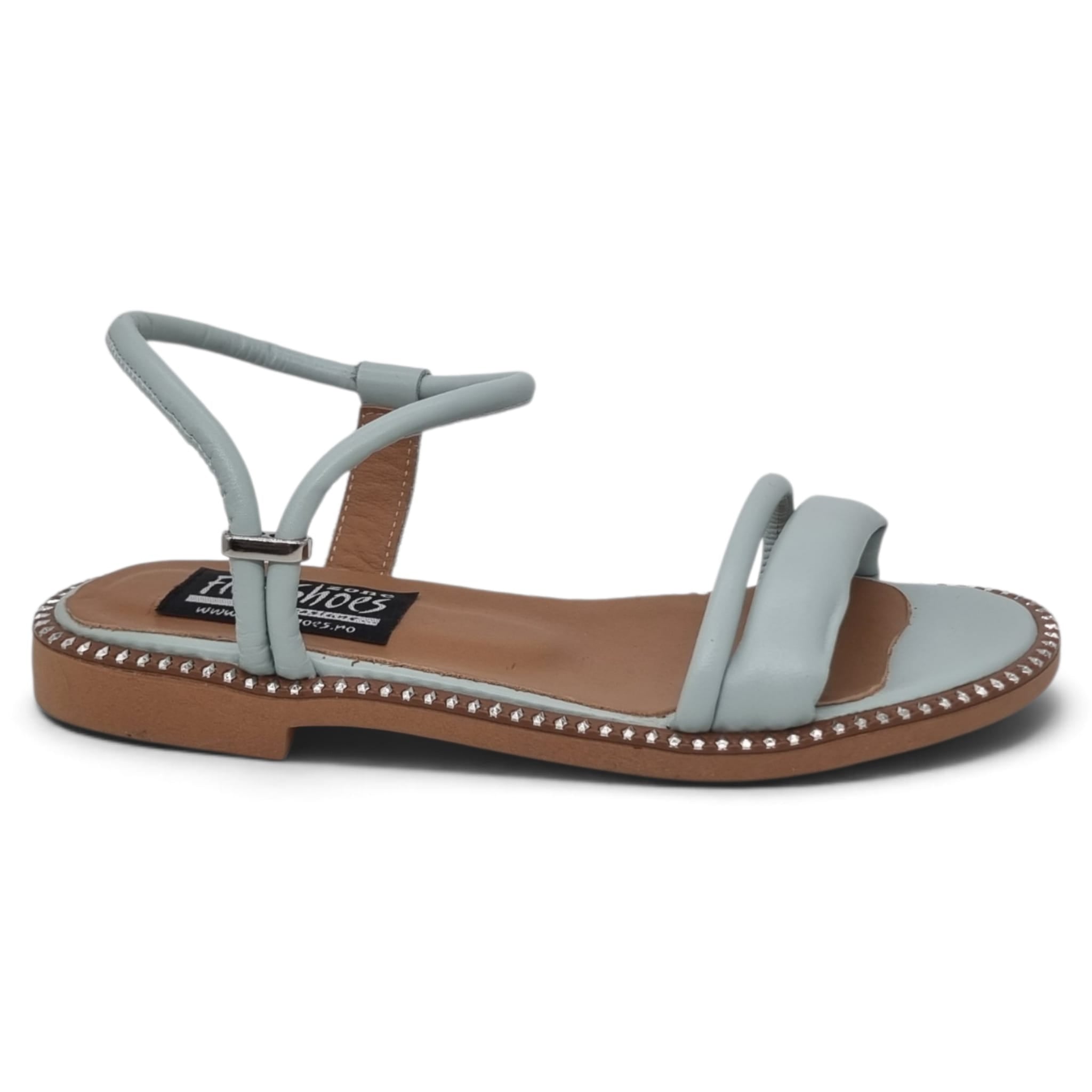 Sandale Damă Casual Confort Din Piele Naturală Mint 13772