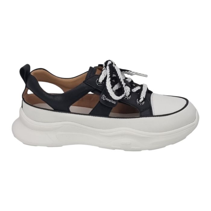 Sandale Damă Casual Confort Din Piele Naturală Neagră 13832
