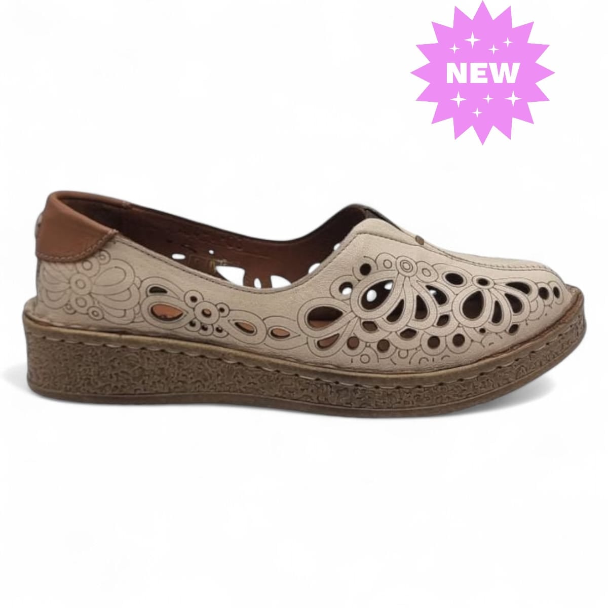 Pantofi Damă Casual Din Piele Naturală 25419