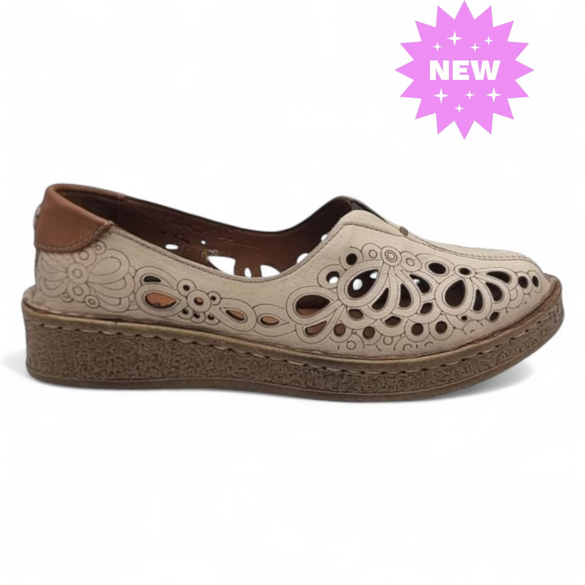 Pantofi Damă Casual Din Piele Naturală 25419