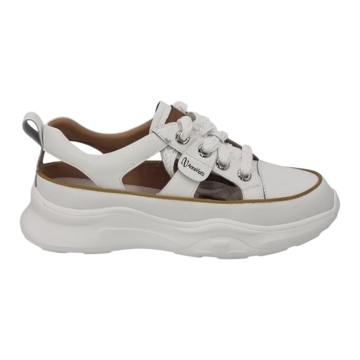 Sandale Damă Casual Confort Din Piele Naturală Albă 13834