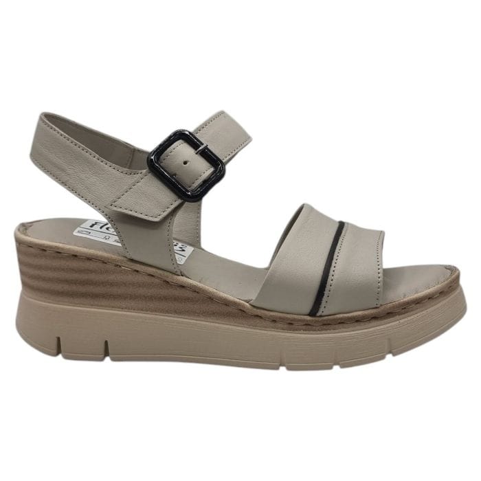 Sandale Damă Casual Confort Din Piele Naturală Gri 13813