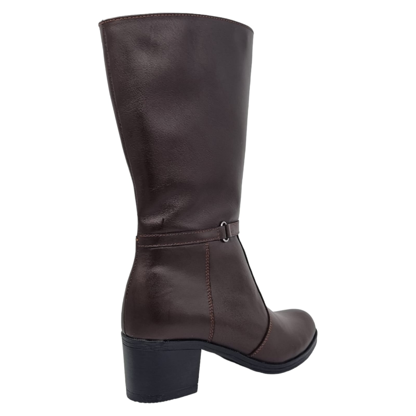 Cizme Damă Lungi Din Piele Naturală Maro 35111