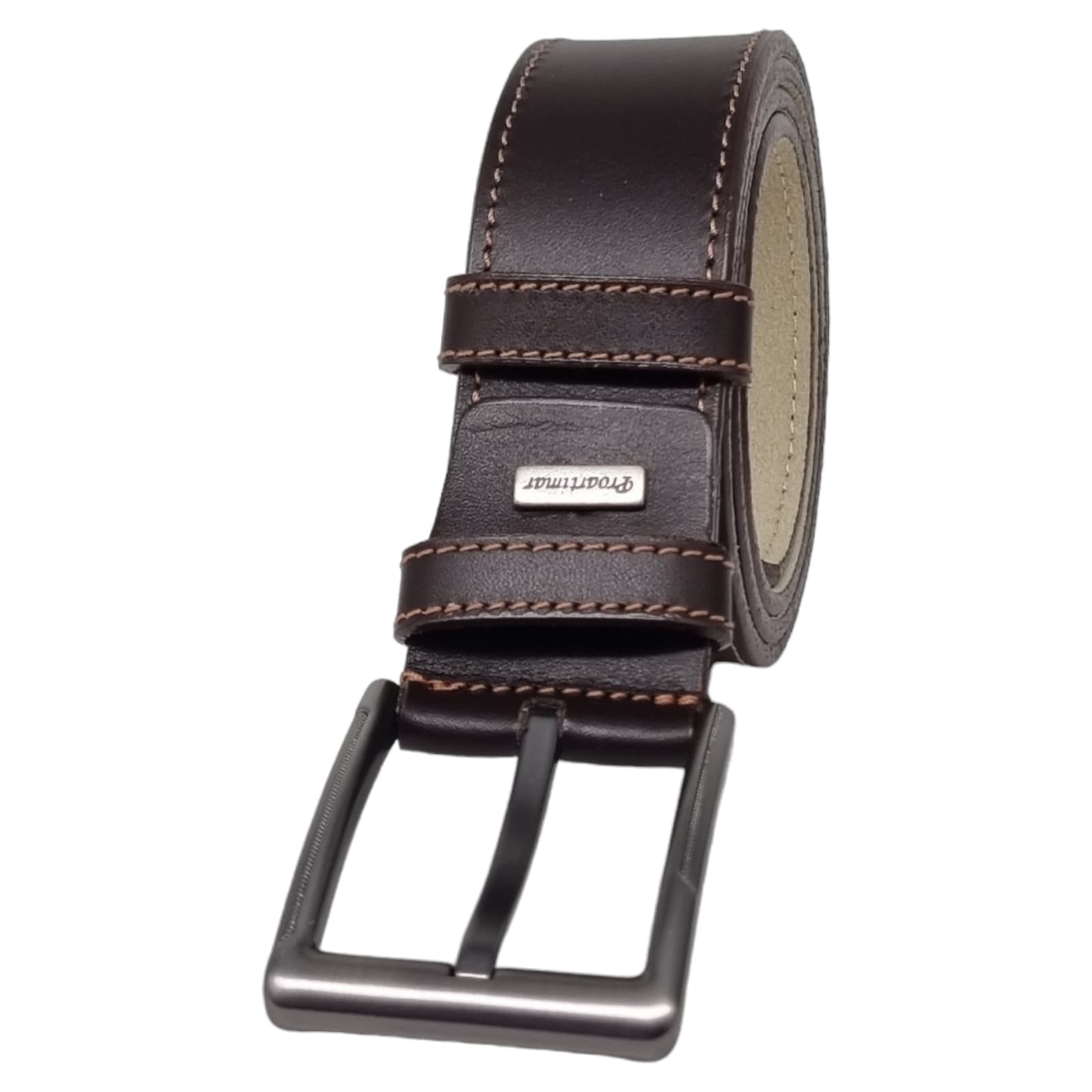 Curea Bărbați Din Piele Naturală Maro 21