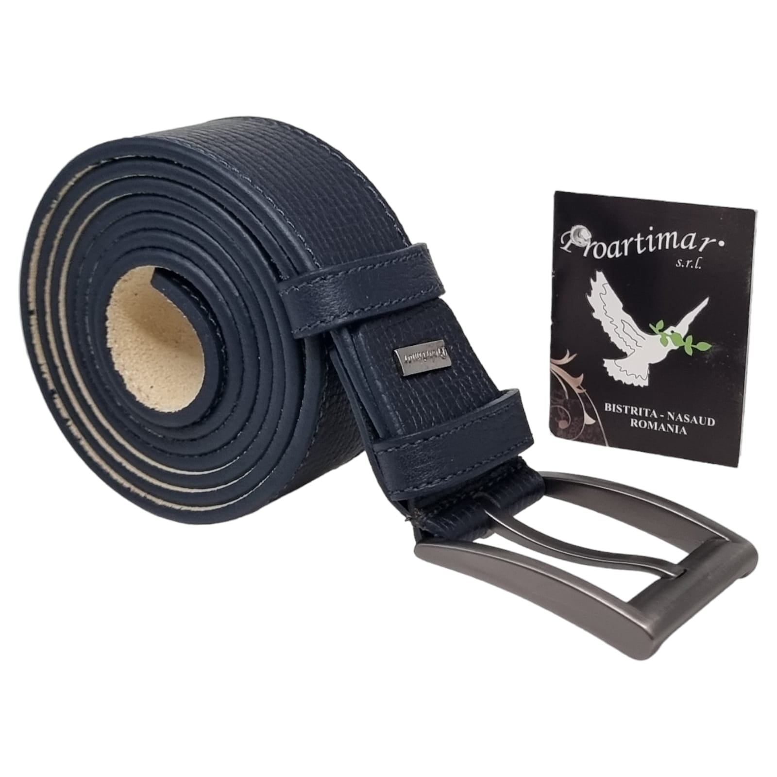 Curea Bărbați Din Piele Naturală Blue 31