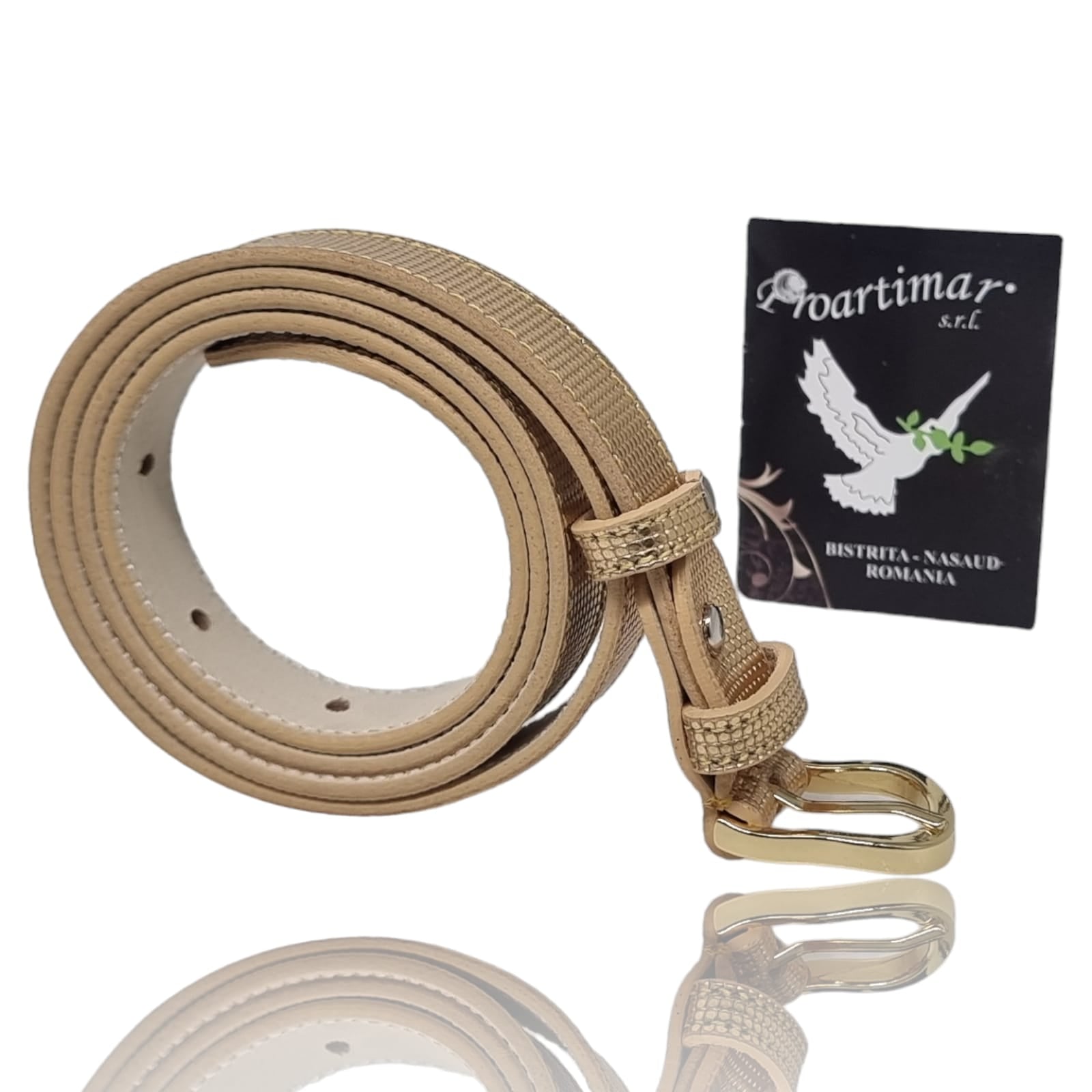 Curea Damă Din Piele Naturală Fabricat în România 12011