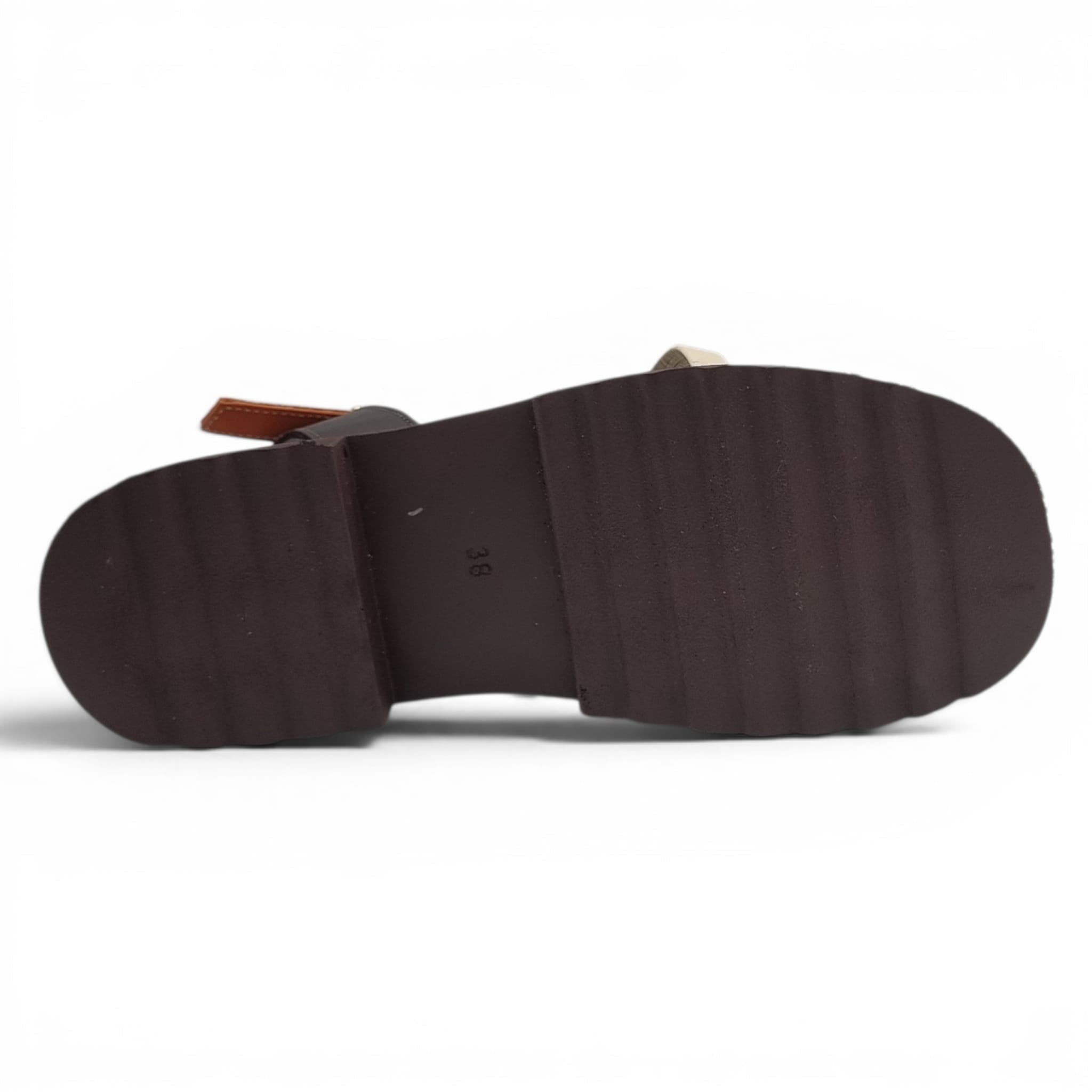Sandale Damă Casual Confort Din Piele Naturală Neagră Color 13768