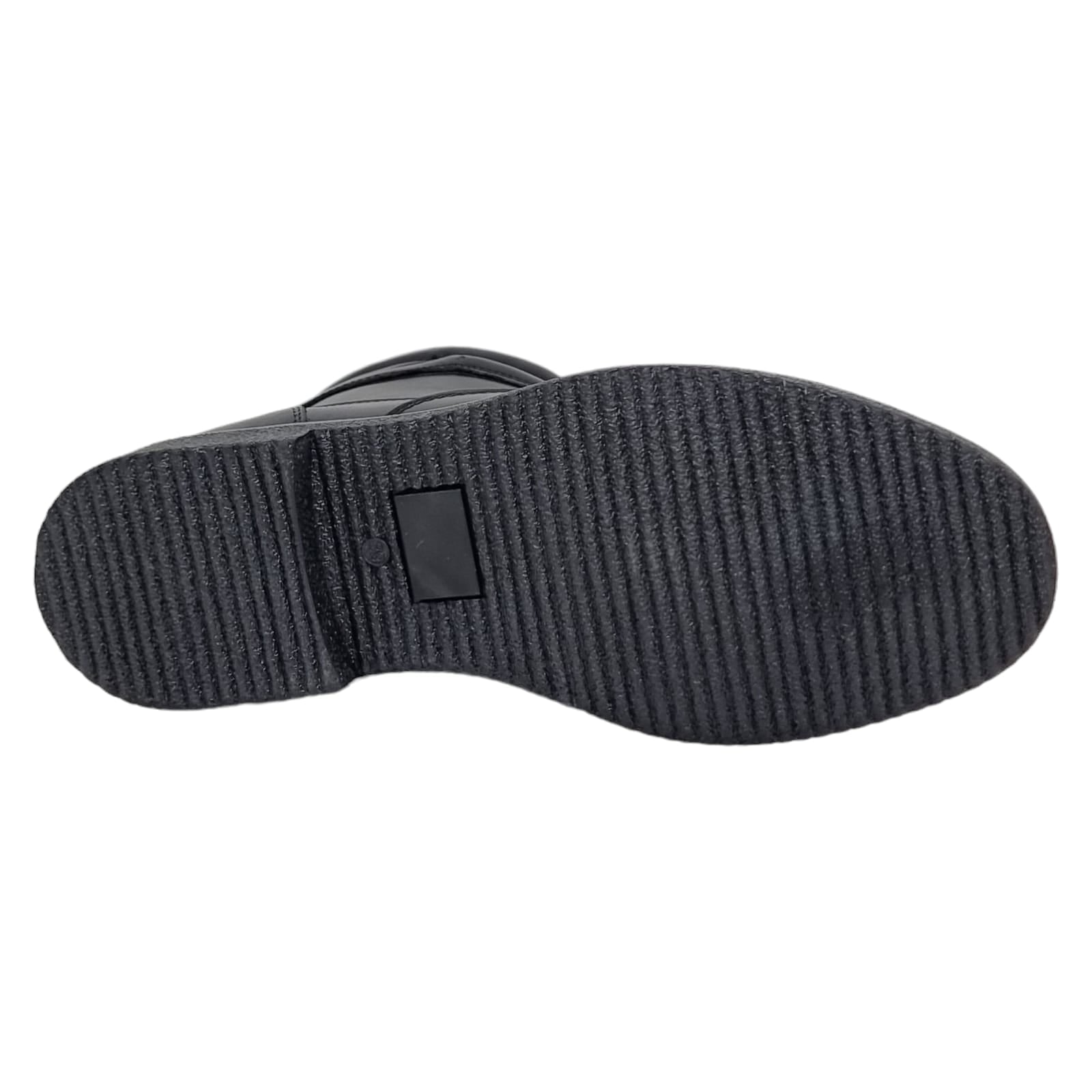 Ghete Bărbați Elegante Din Piele Naturală De Culoare Neagră 50138