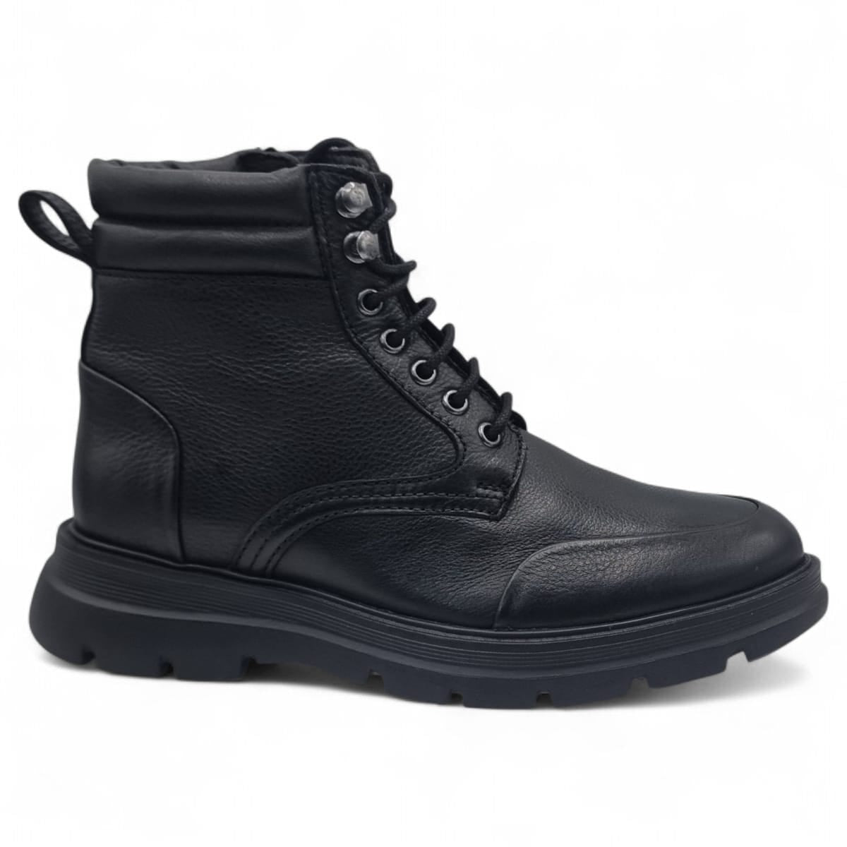 Ghete Bărbați Casual Din Piele Naturală De Culoare Maro 45126