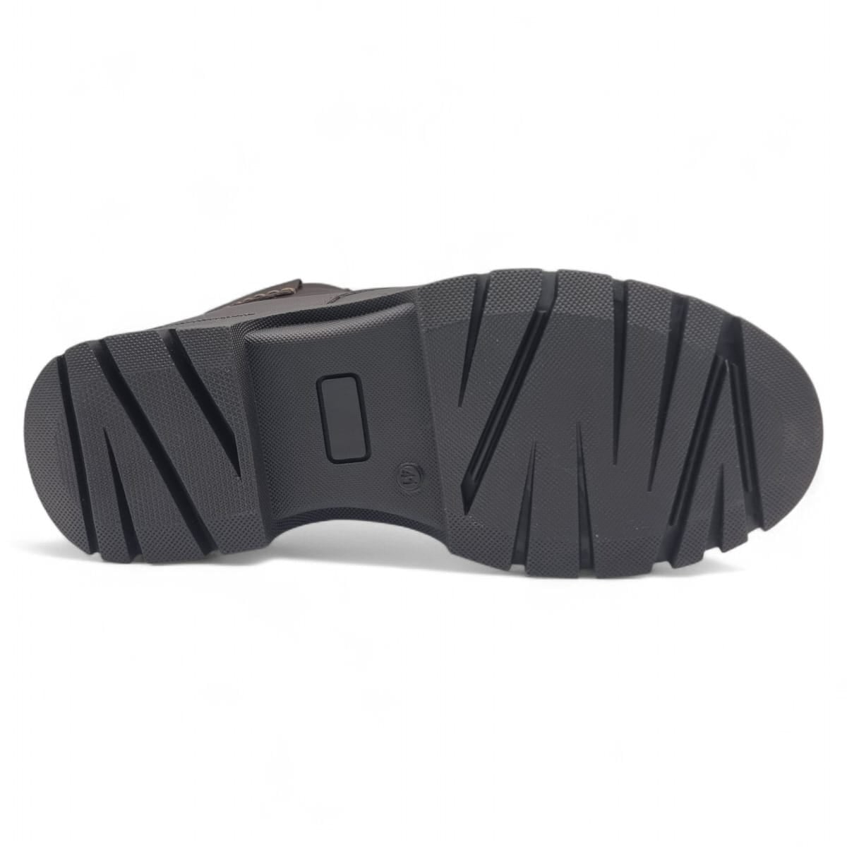 Ghete Bărbați Casual Din Piele Naturală De Culoare Maro 45126