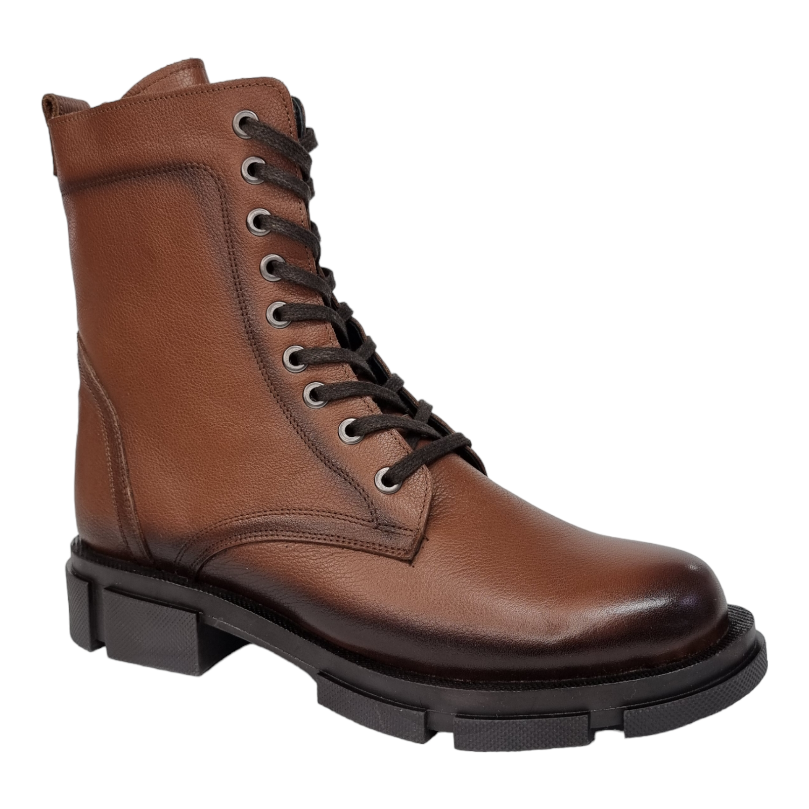 Ghete Damă Casual Din Piele Naturală Maro 30163