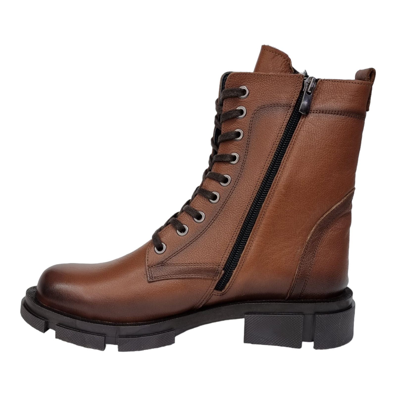 Ghete Damă Casual Din Piele Naturală Maro 30163
