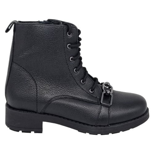 Ghete Damă Casual Din Piele Naturală Neagră 30267