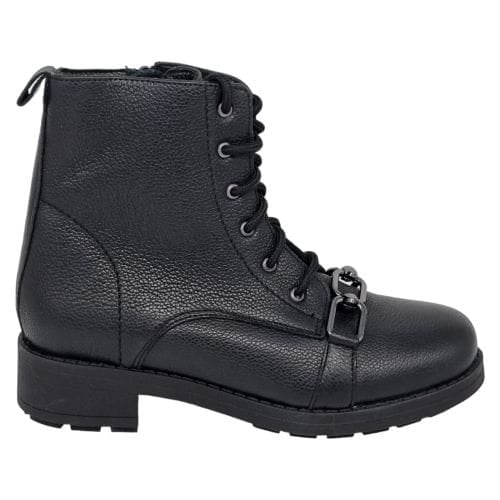 Ghete Damă Casual Din Piele Naturală Neagră 30267