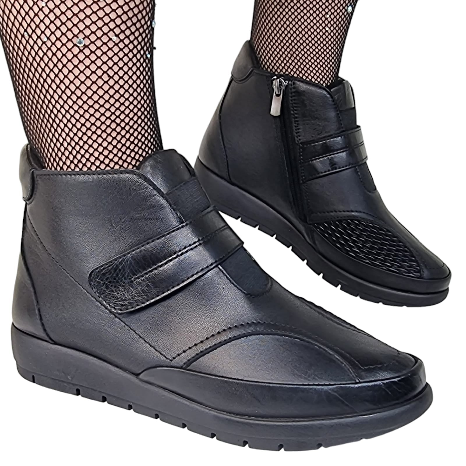 Ghete Damă Casual Din Piele Naturală 30269