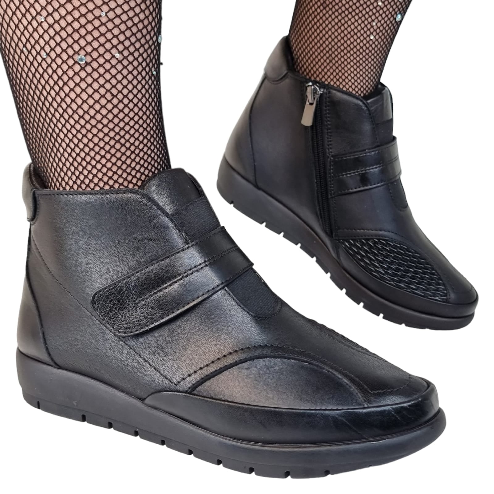 Ghete Damă Casual Din Piele Naturală 30269