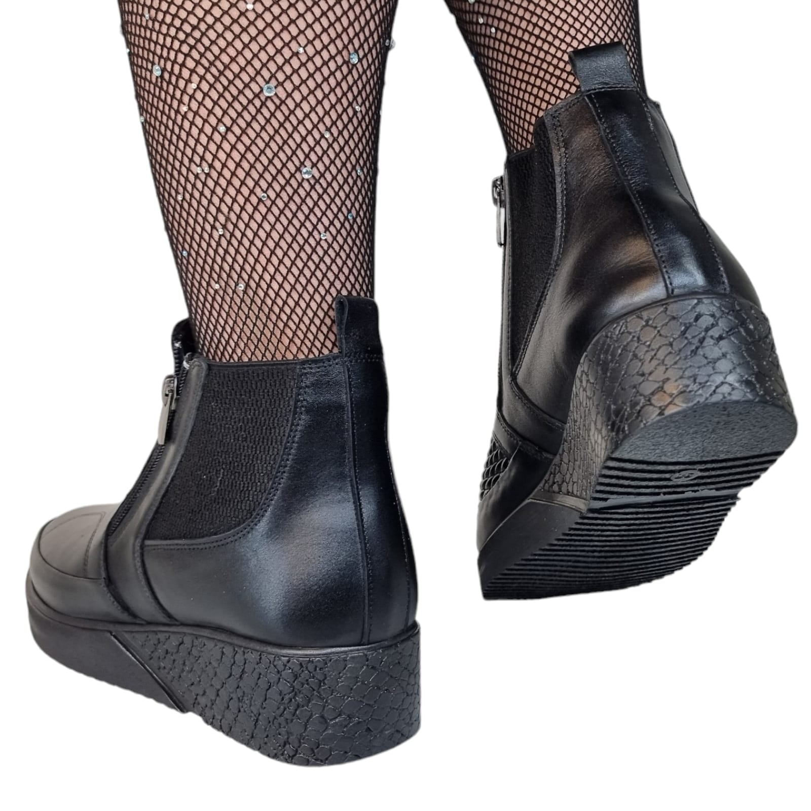 Ghete Damă Casual Din Piele Naturală 30279