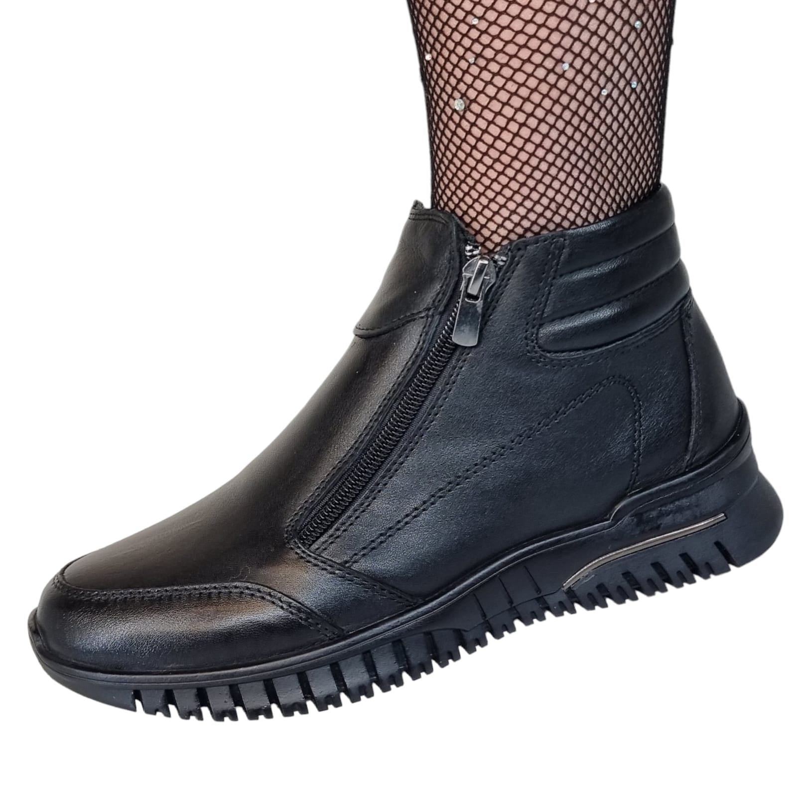 Ghete Damă Casual Din Piele Naturală 30281