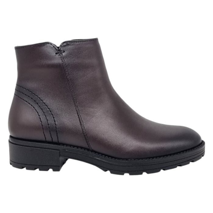 Ghete Damă Casual Din Piele Naturală Maro 30356