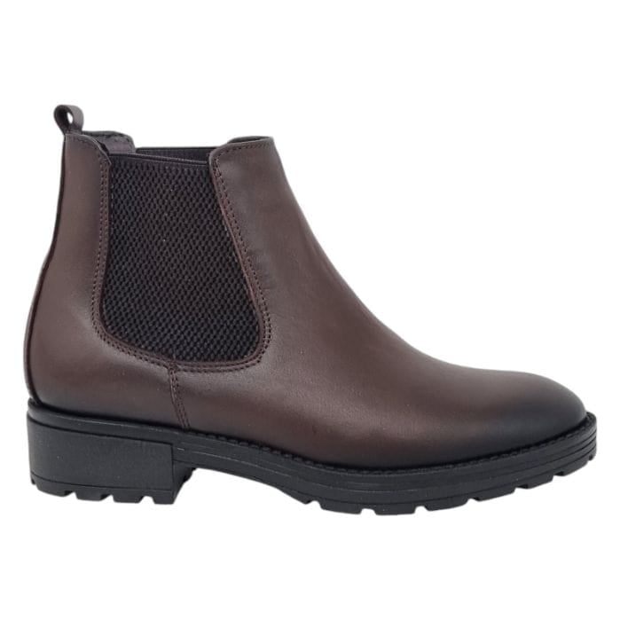 Ghete Damă Casual Din Piele Naturală Maro 30359