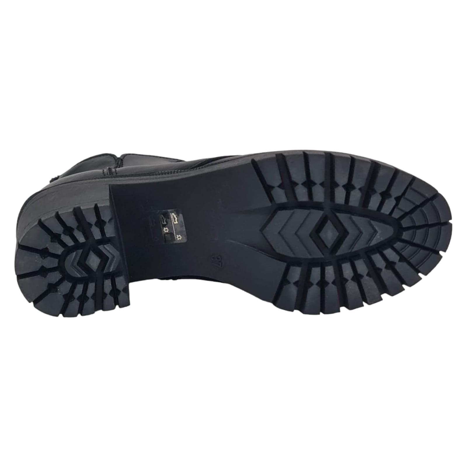 Ghete Damă Casual Din Piele Naturală Neagra 30127